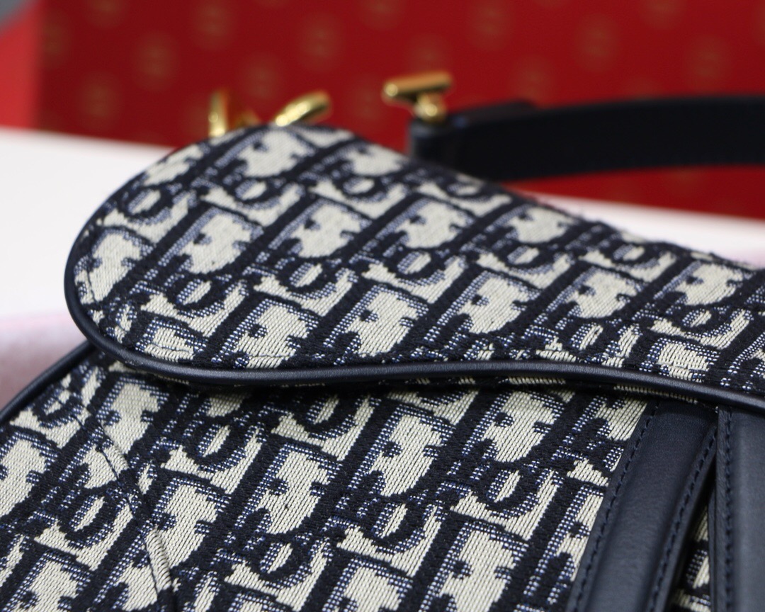 M0446CTZQ, DIOR OBLIQUE SADDLE BAG