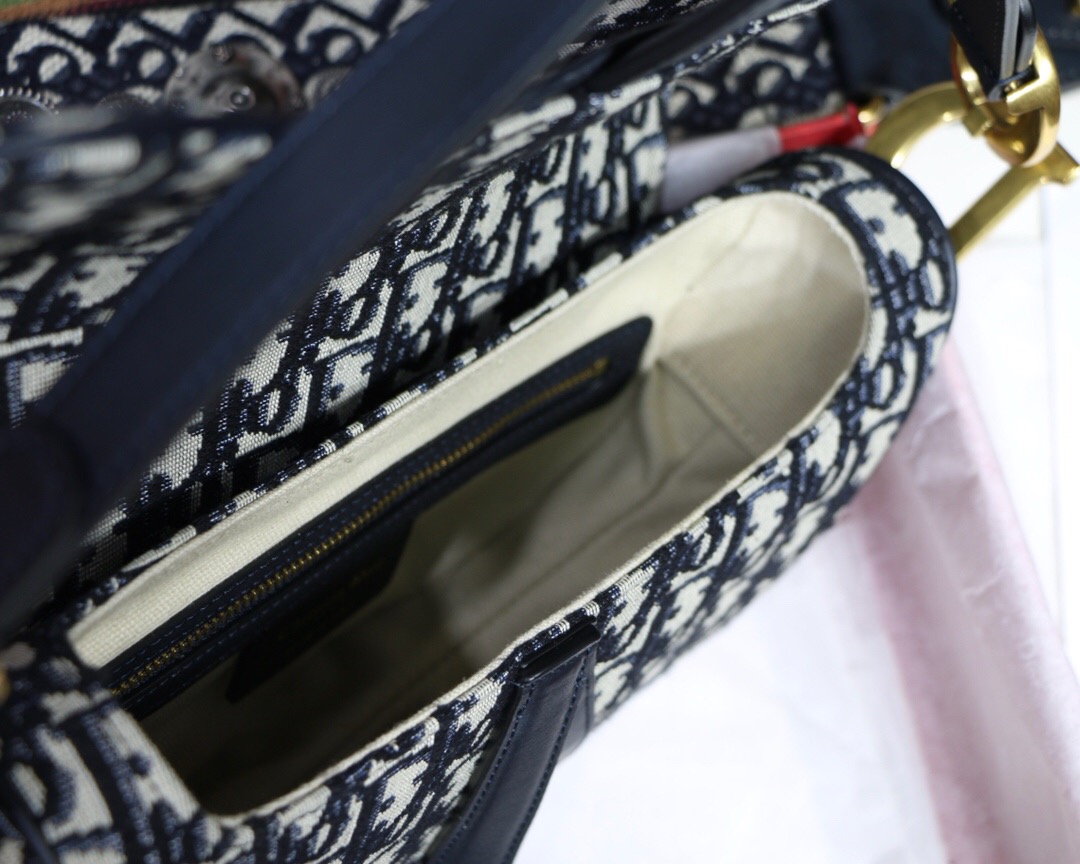 M0446CTZQ, DIOR OBLIQUE SADDLE BAG