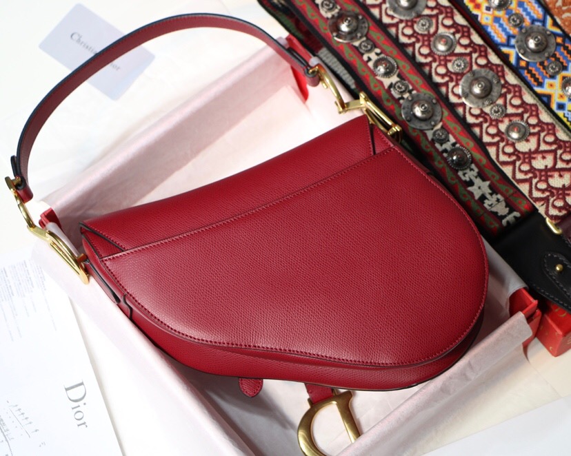 M0446CWVG, DIOR SADDLE CALFSKIN BAG