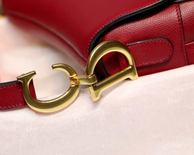 M0446CWVG, DIOR SADDLE CALFSKIN BAG