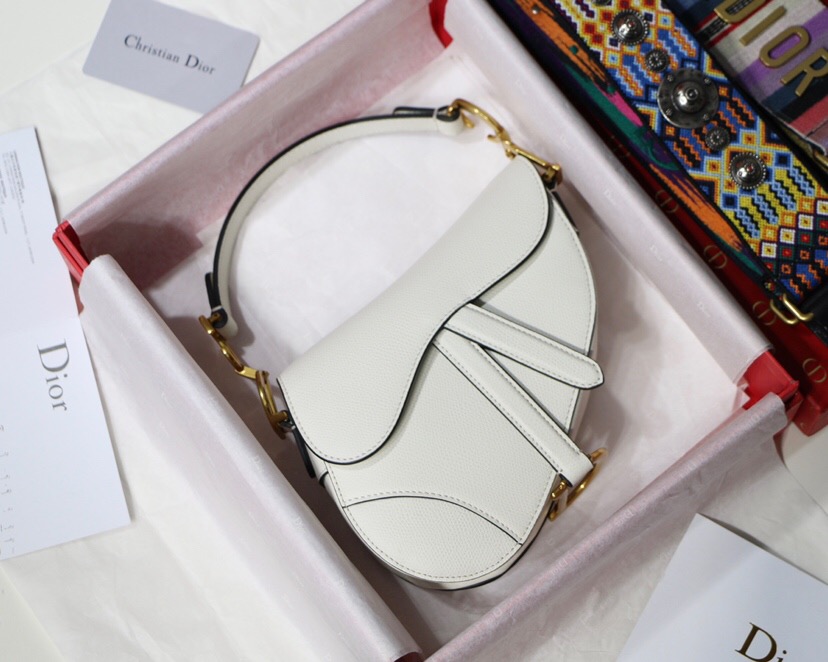 M0446CWVG, DIOR SADDLE CALFSKIN BAG
