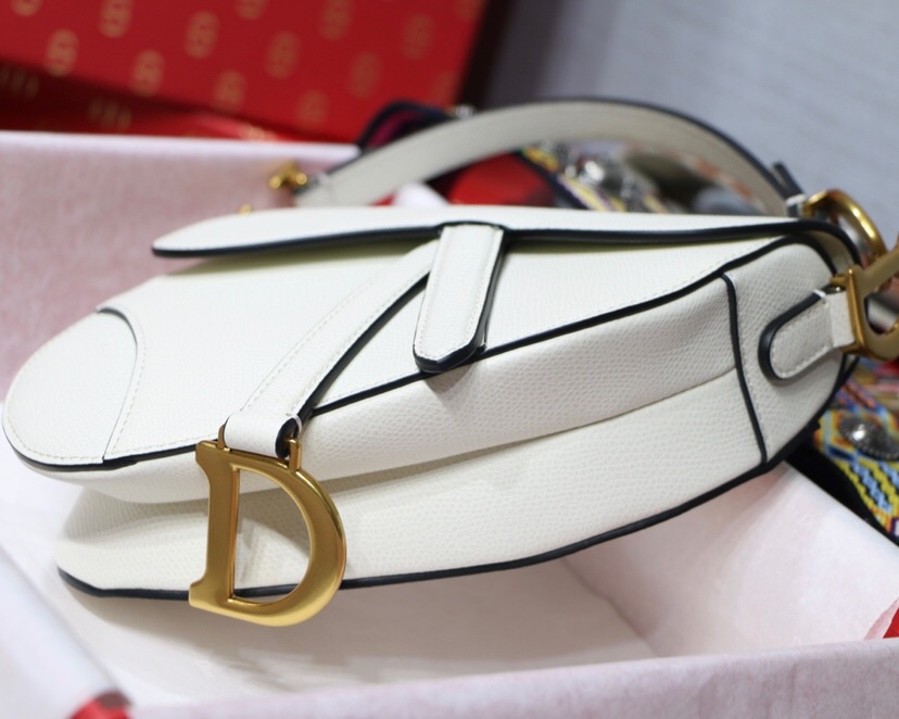 M0446CWVG, DIOR SADDLE CALFSKIN BAG