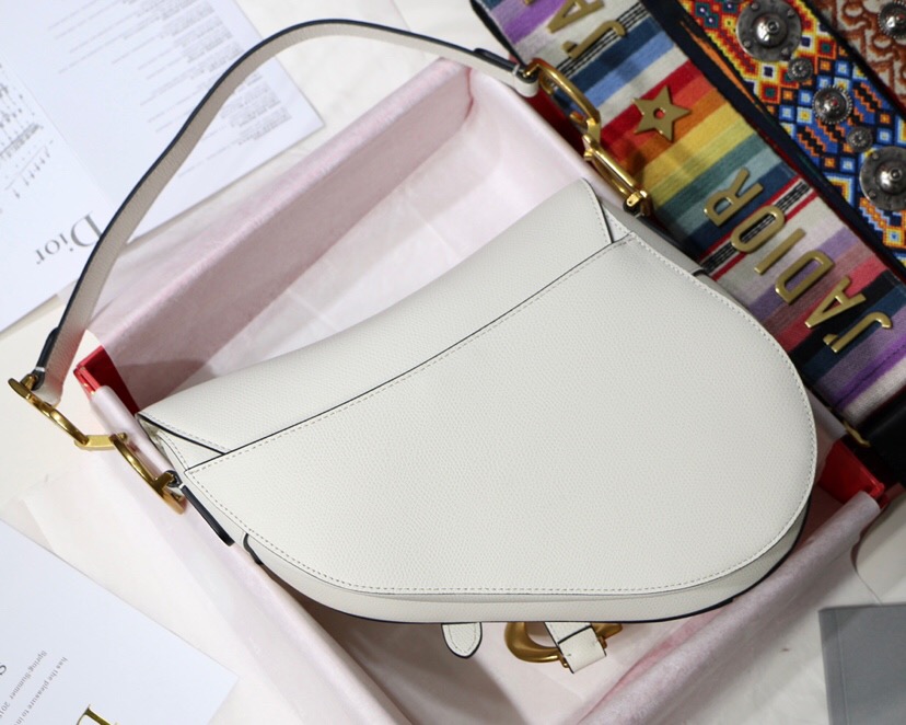 M0447CWVG, MINI DIOR SADDLE CALFSKIN BAG