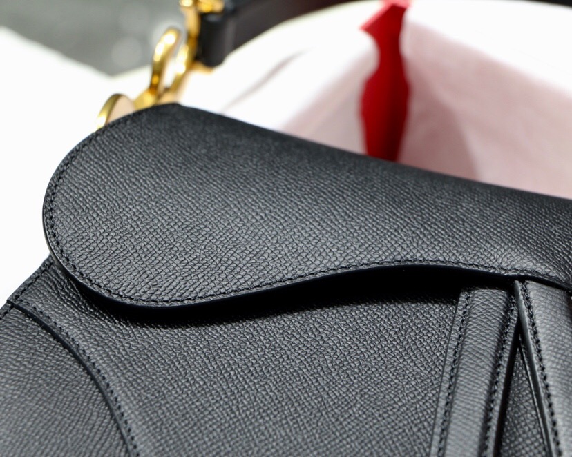 M0447CWVG, MINI DIOR SADDLE CALFSKIN BAG