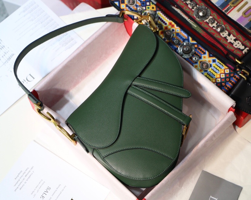 M0446CWVG, DIOR SADDLE CALFSKIN BAG