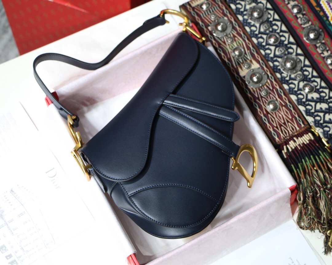 M0446CWVG, DIOR SADDLE CALFSKIN BAG
