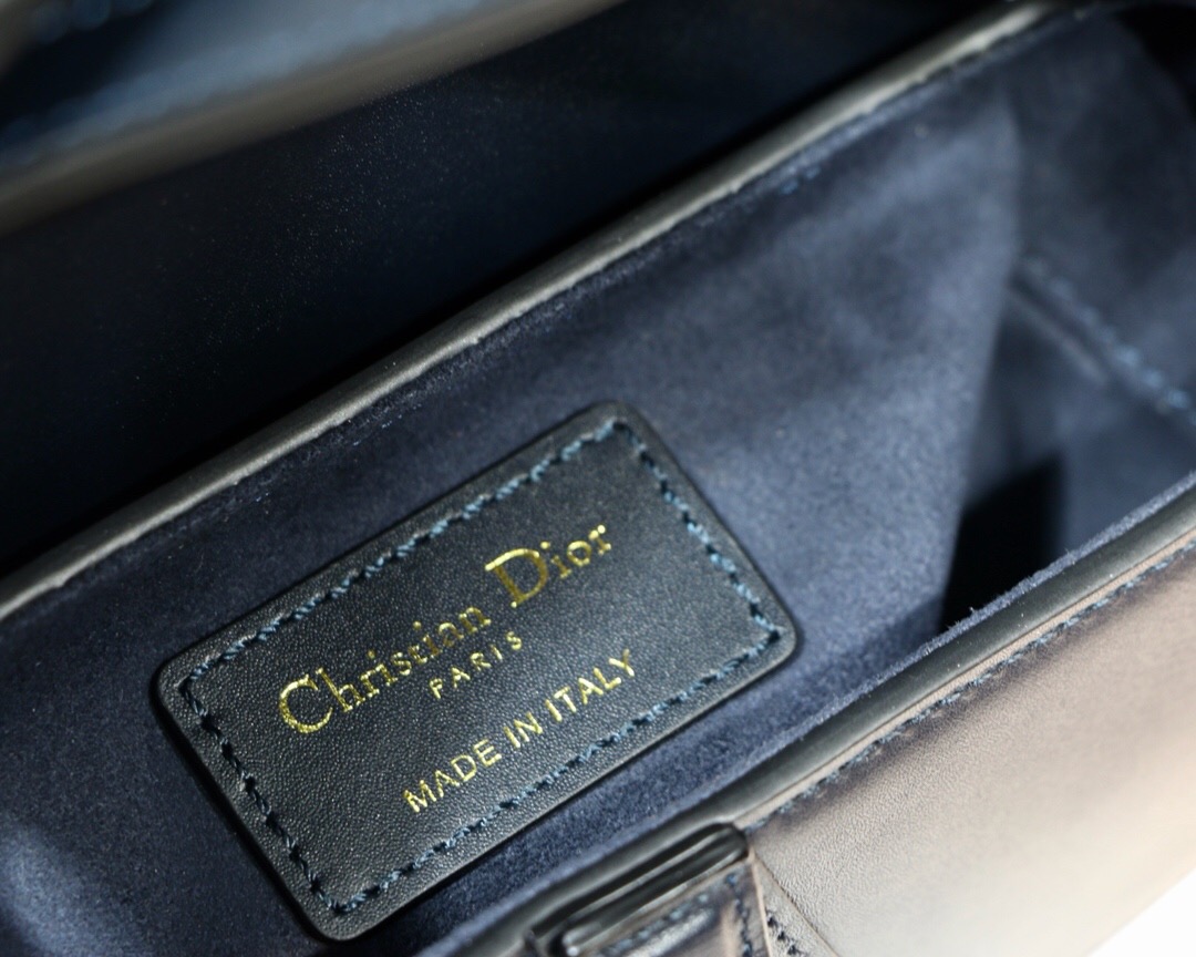 M0447CWVG, MINI DIOR SADDLE CALFSKIN BAG