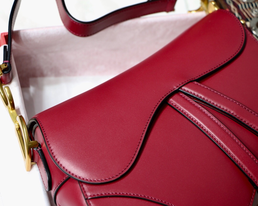 M0446CWVG, DIOR SADDLE CALFSKIN BAG
