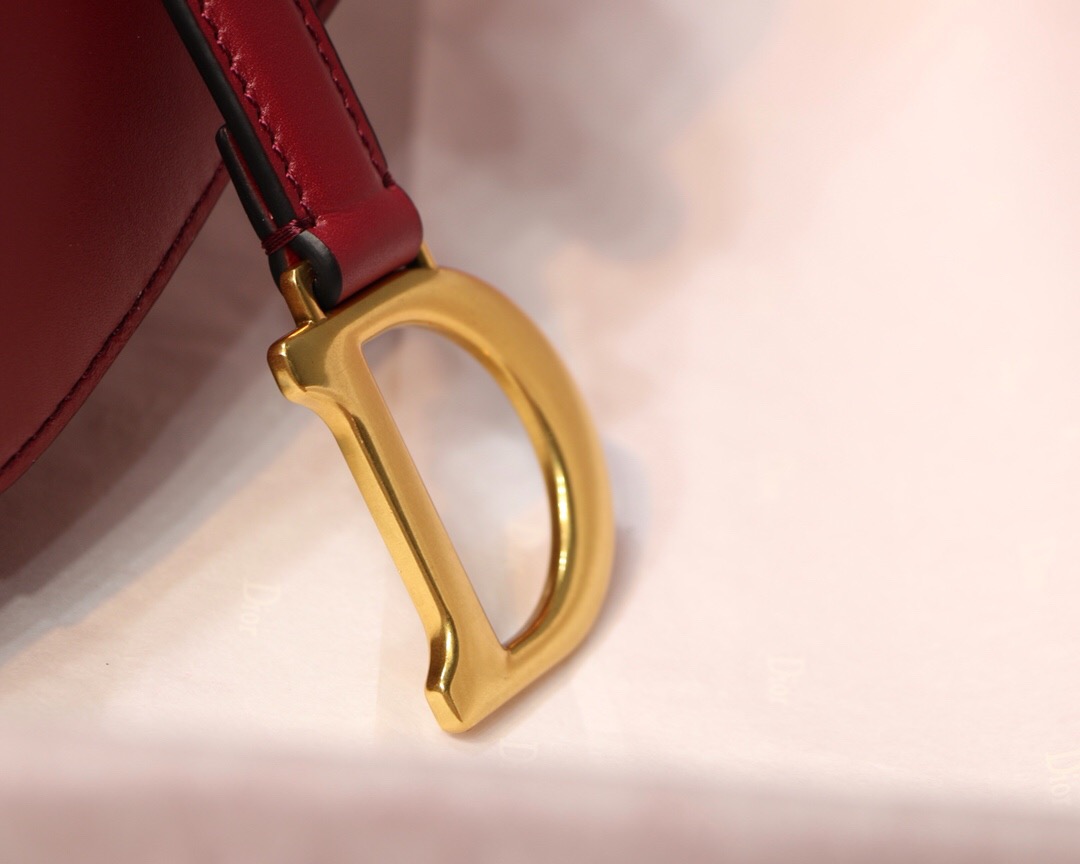 M0447CWVG, MINI DIOR SADDLE CALFSKIN BAG