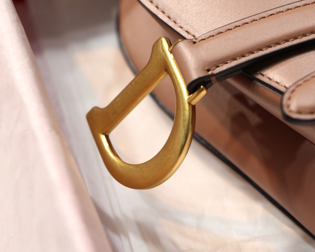 M0447CWVG, MINI DIOR SADDLE CALFSKIN BAG