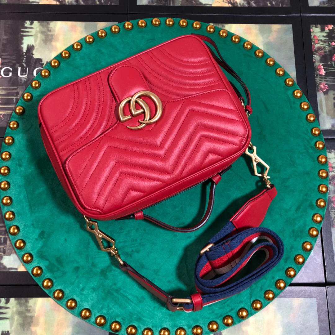 GUCCI, 498100, GG Marmont matelassé shoulder bag