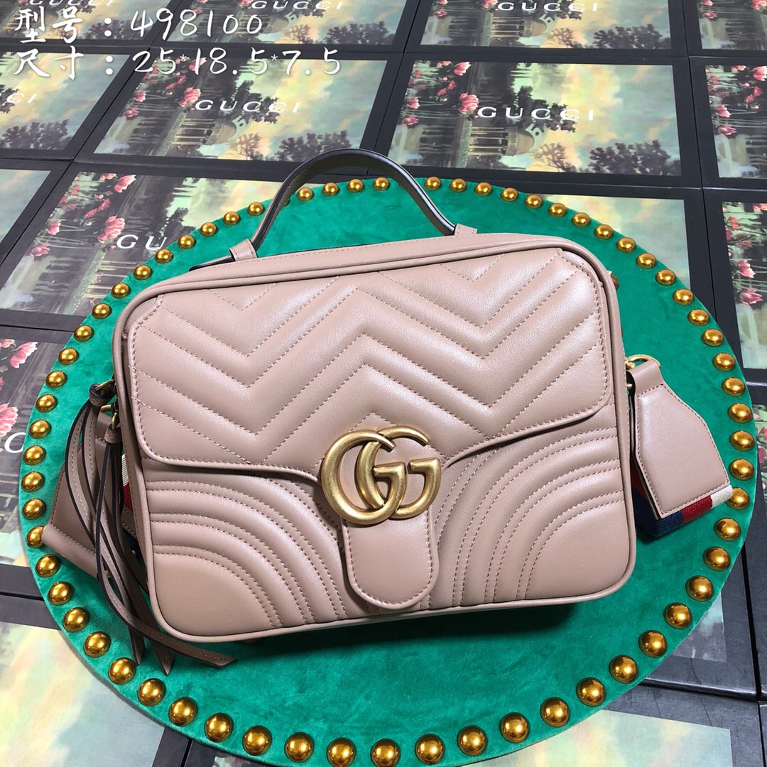 GUCCI, 498100, GG Marmont matelassé shoulder bag
