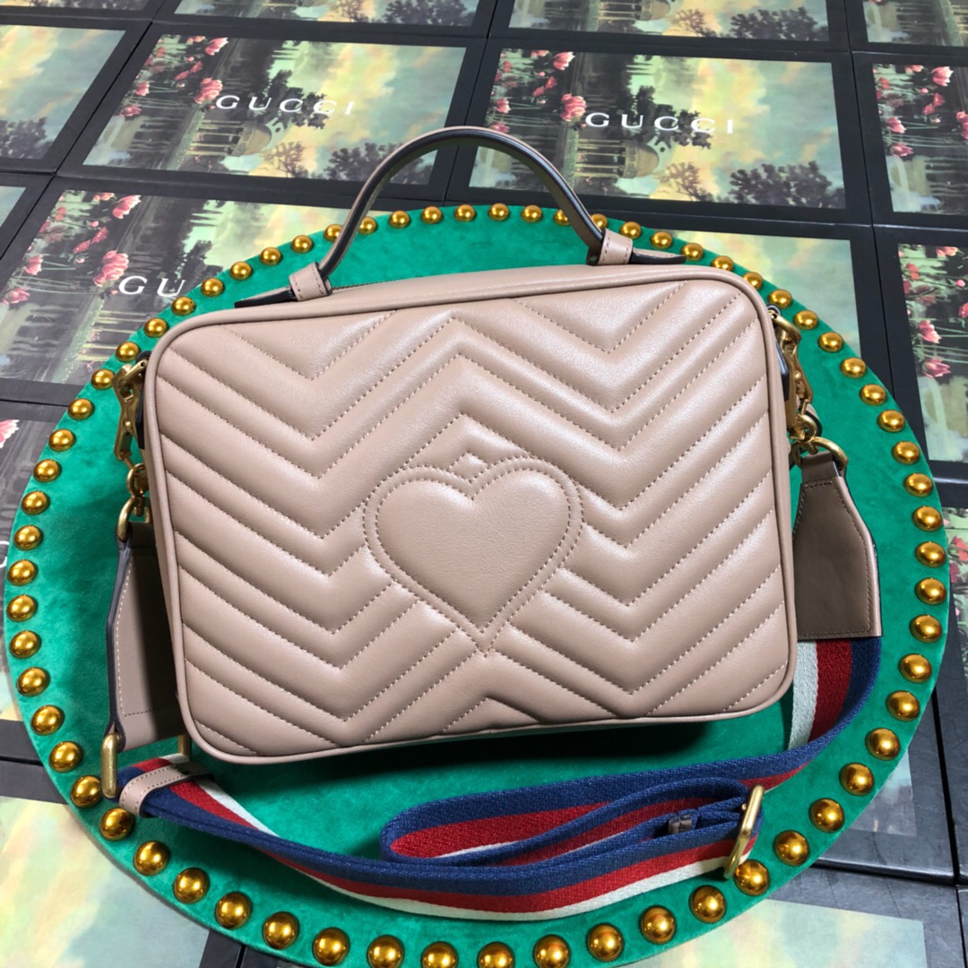 GUCCI, 498100, GG Marmont matelassé shoulder bag