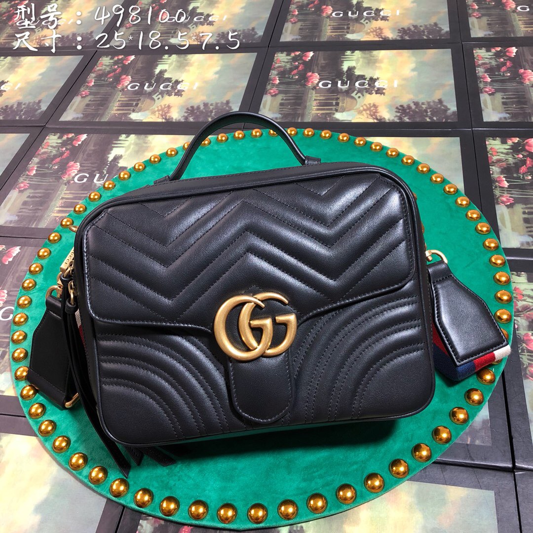 GUCCI, 498100, GG Marmont matelassé shoulder bag