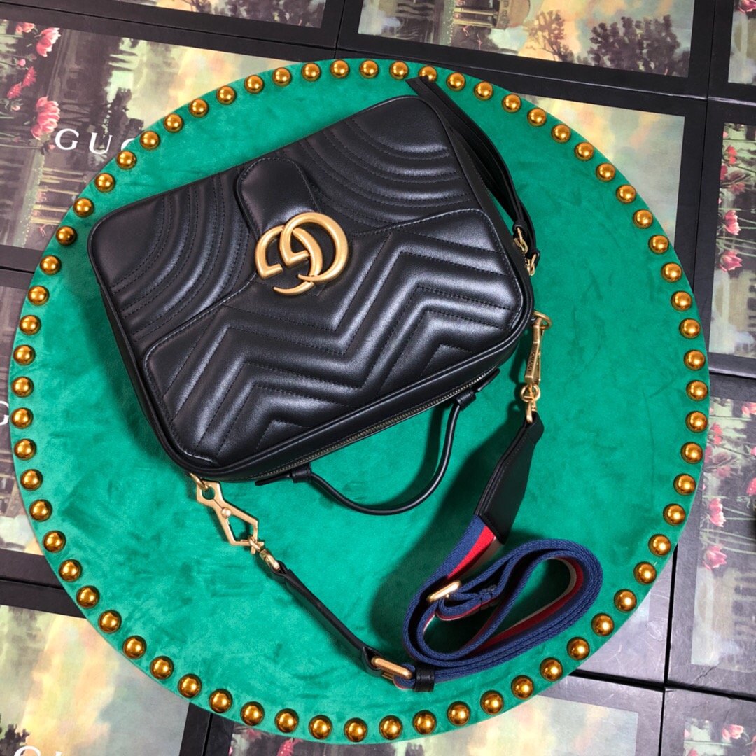 GUCCI, 498100, GG Marmont matelassé shoulder bag