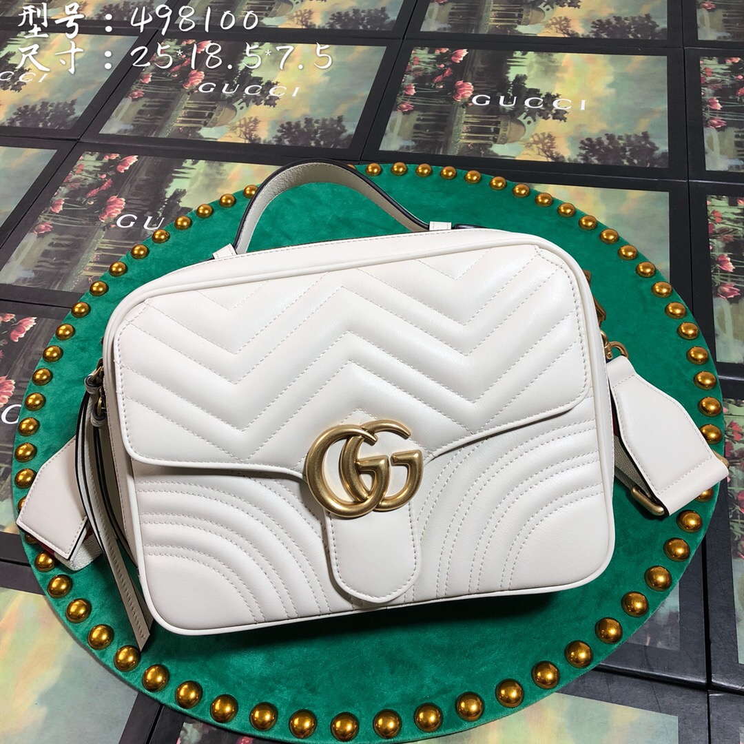 GUCCI, 498100, GG Marmont matelassé shoulder bag