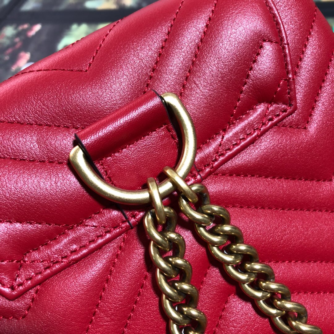 528129 GG Marmont matelassé backpack
