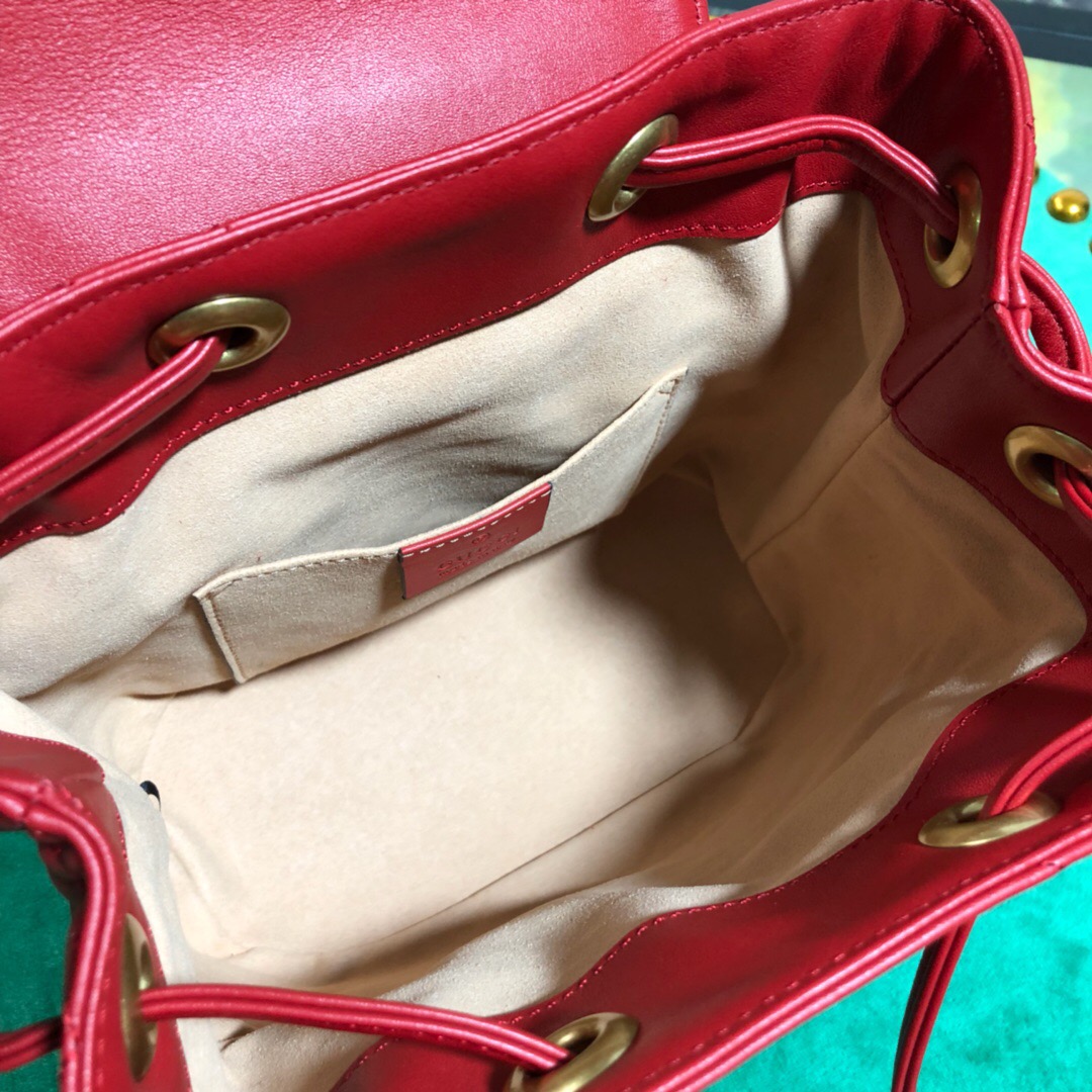528129 GG Marmont matelassé backpack