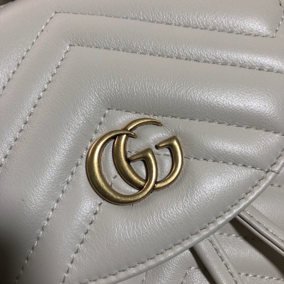 528129 GG Marmont matelassé backpack