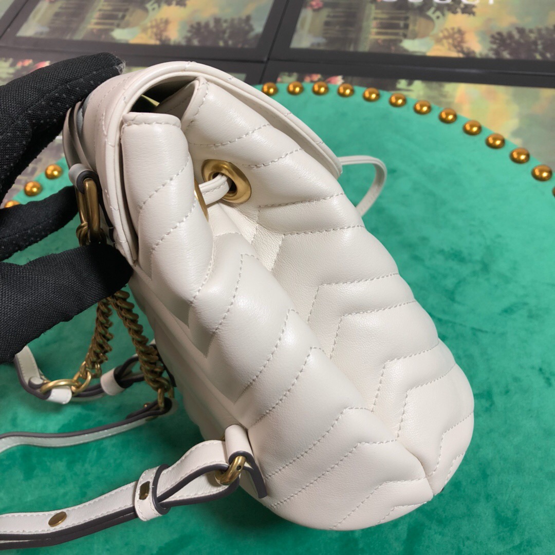 528129 GG Marmont matelassé backpack