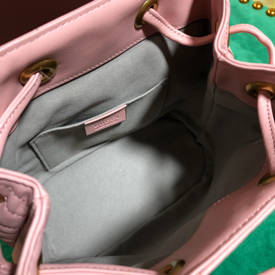 528129 GG Marmont matelassé backpack