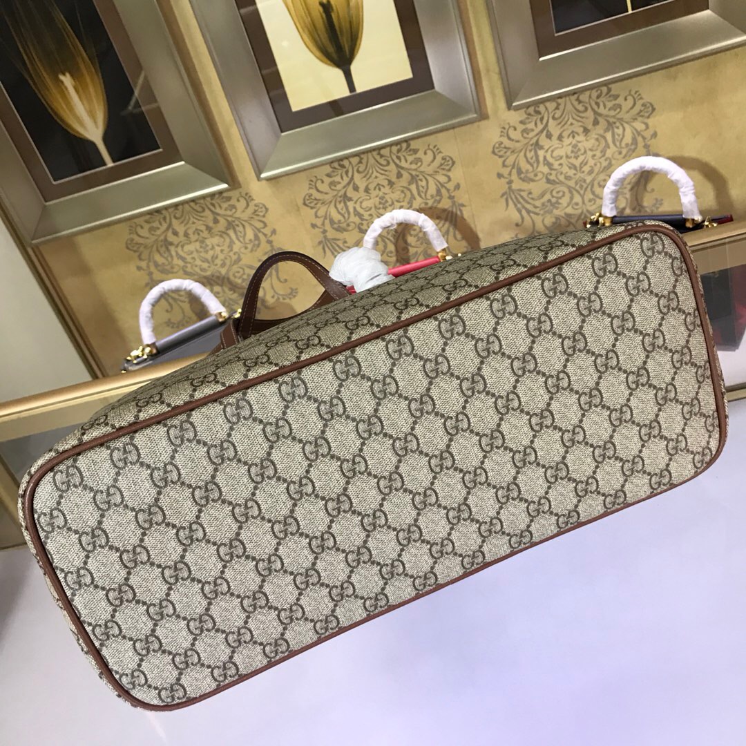 453705 GG Supreme tote, GUCCI HANDBAS