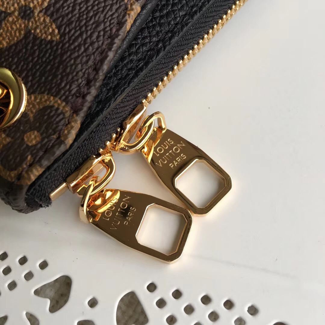 M43764, Pallas Luxury  Louis Vuitton Monogram Canvas and Leather Handbag
