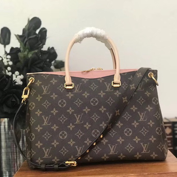 M43400, Pallas Luxury  Louis Vuitton Monogram Canvas and Leather Handbag