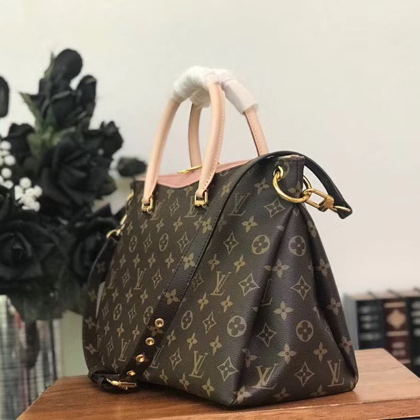 M43400, Pallas Luxury  Louis Vuitton Monogram Canvas and Leather Handbag