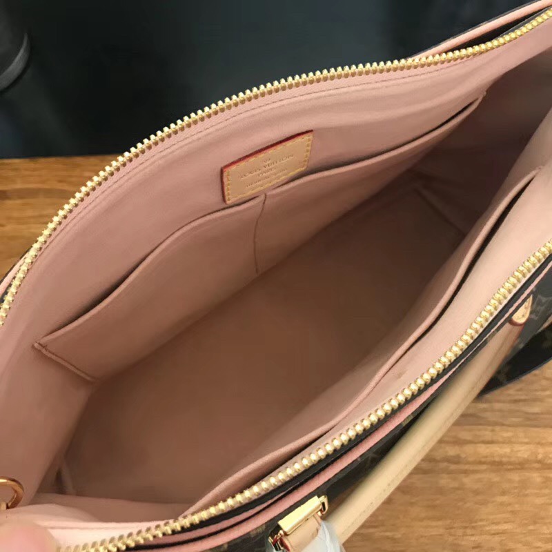 M43400, Pallas Luxury  Louis Vuitton Monogram Canvas and Leather Handbag
