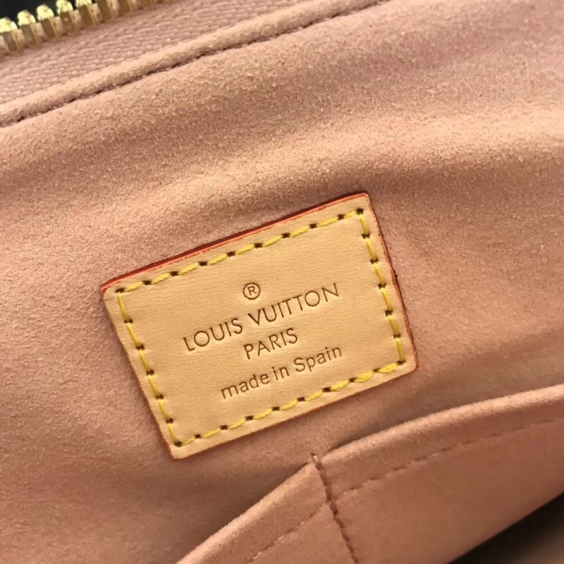 M43400, Pallas Luxury  Louis Vuitton Monogram Canvas and Leather Handbag