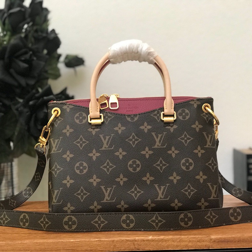 M41218ZS, PALLAS BB Luxury  Louis Vuitton Monogram Canvas and Leather Handbag