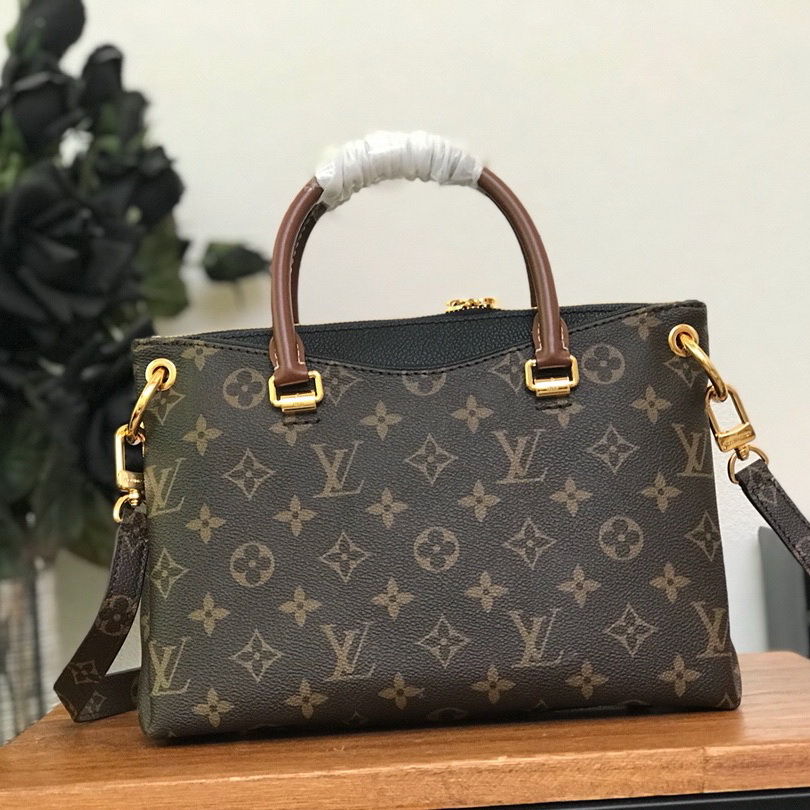M41218, PALLAS BB Luxury  Louis Vuitton Monogram Canvas and Leather Handbag