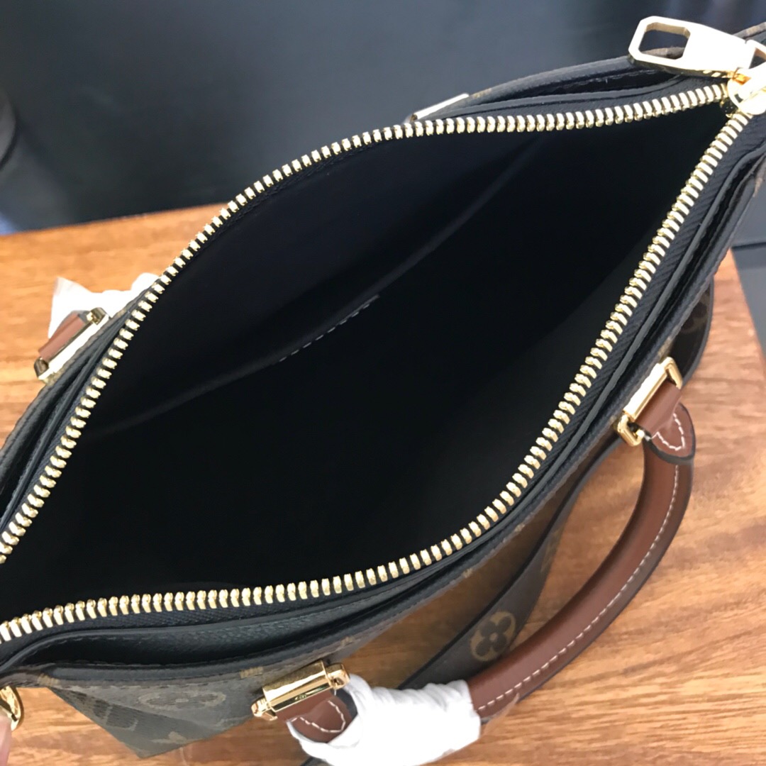 M41218, PALLAS BB Luxury  Louis Vuitton Monogram Canvas and Leather Handbag
