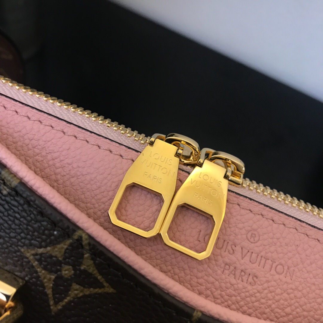 M41241, PALLAS BB Luxury  Louis Vuitton Monogram Canvas and Leather Handbag