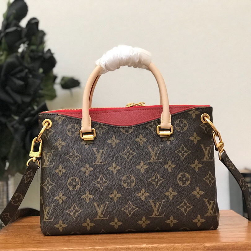 M41241, PALLAS BB Luxury  Louis Vuitton Monogram Canvas and Leather Handbag