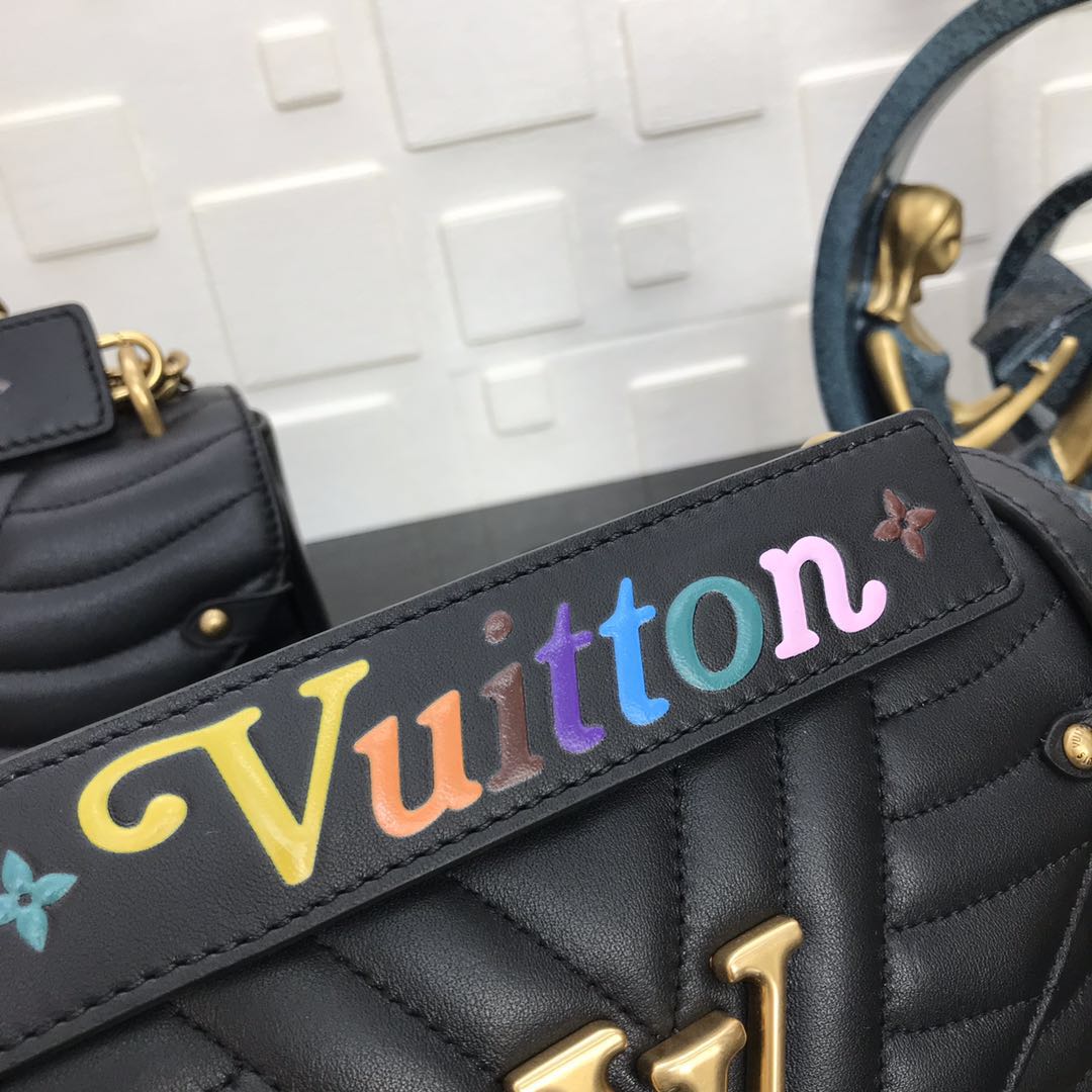 M51498, LOUIS VUITTON NEW WAVE CHAIN BAG MM, Louis Vuitton LV
