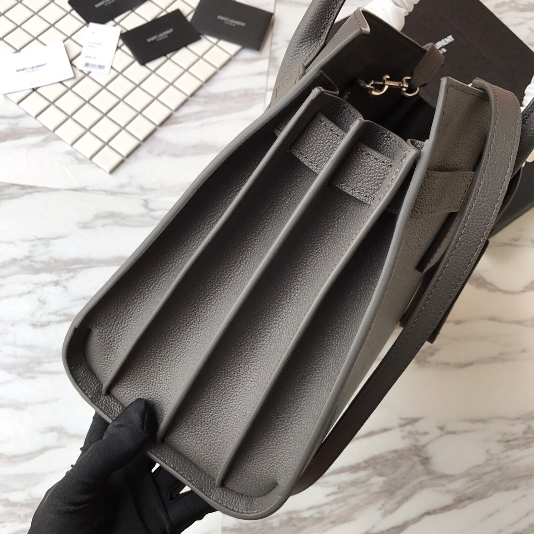378299 CLASSIC SAC DE JOUR SMALL IN GRAINED LEATHER, YSL Saint Laurent