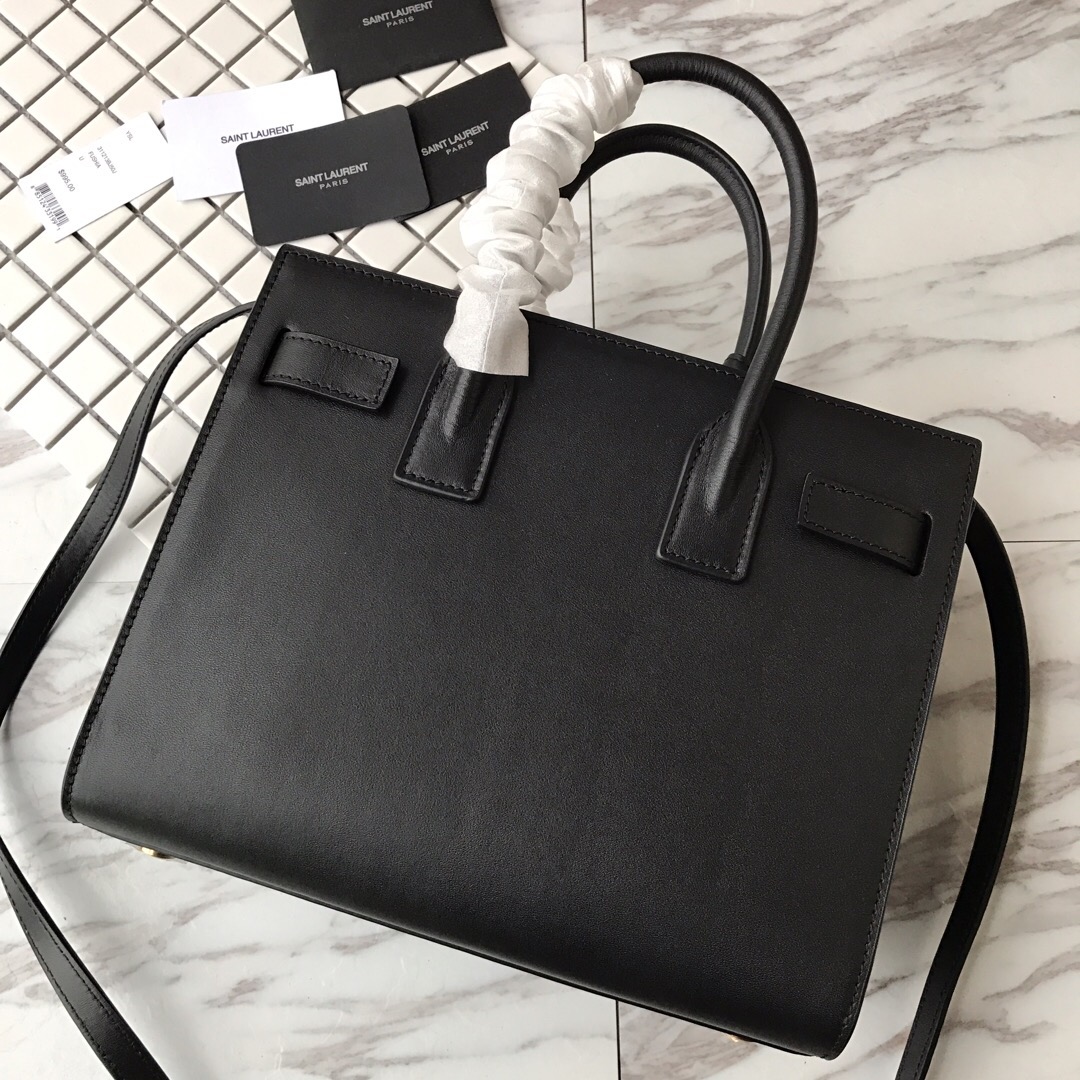 421859 CLASSIC SAC DE JOUR BABY IN SMOOTH LEATHER, YSL Saint Laurent
