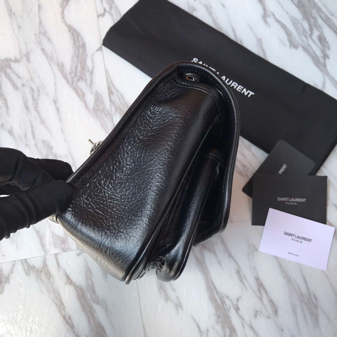 533037 NIKI BABY IN VINTAGE LEATHER, YSL Saint Laurent