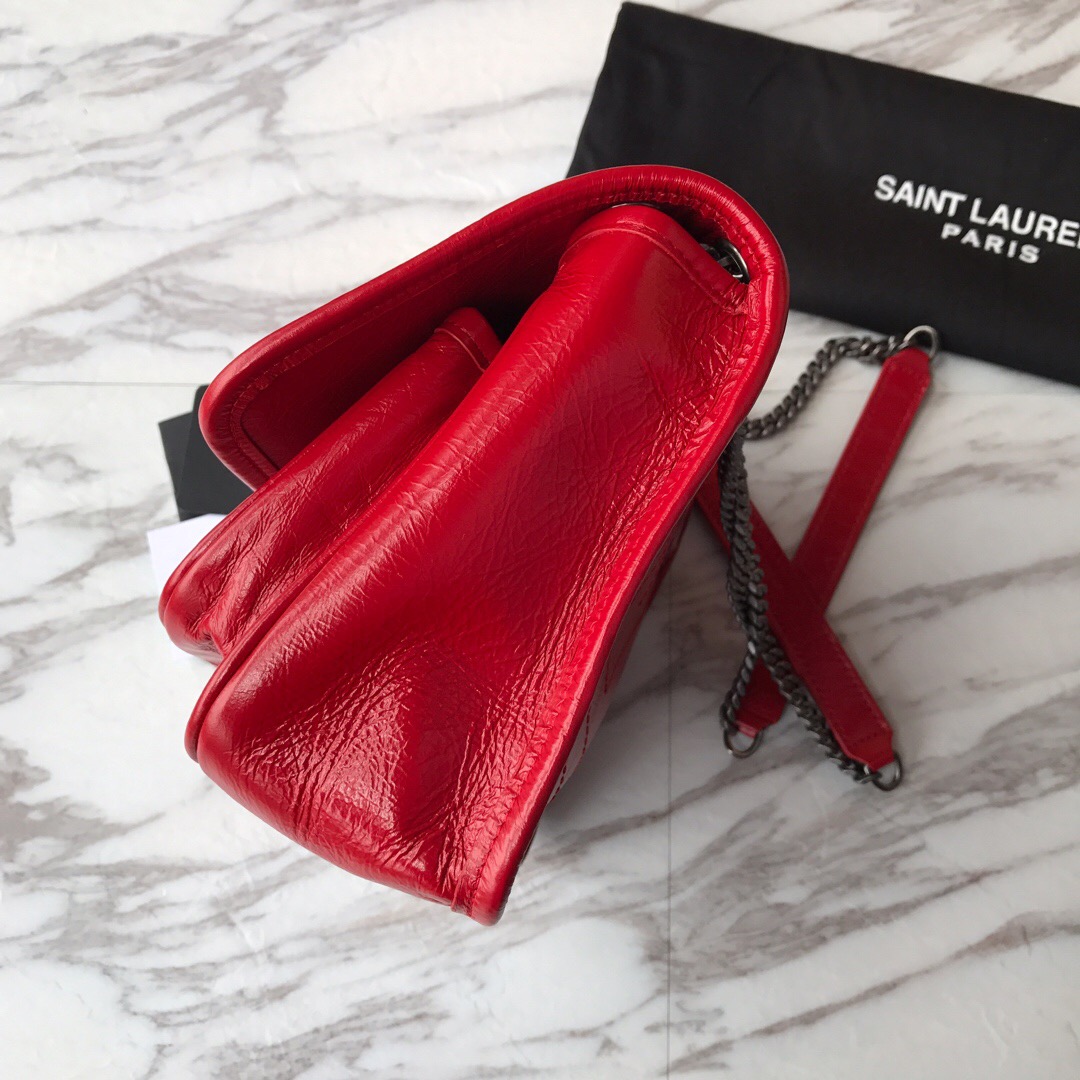 533037 NIKI BABY IN VINTAGE LEATHER, YSL Saint Laurent