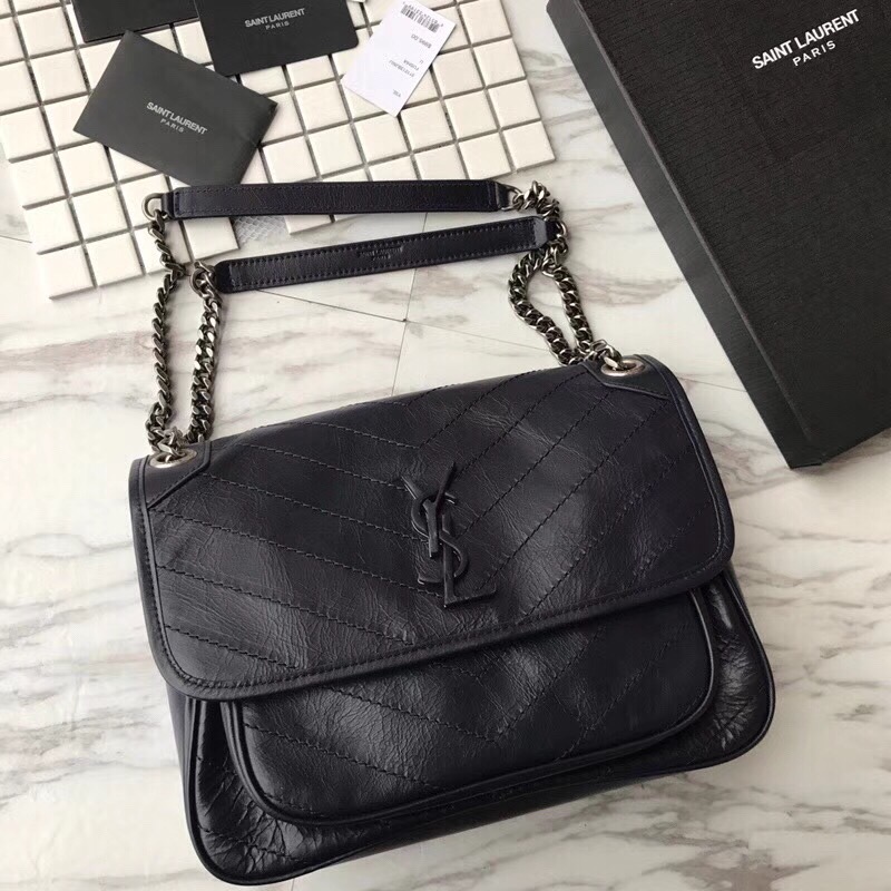 498894 NIKI MEDIUM IN VINTAGE LEATHER, YSL Saint Laurent