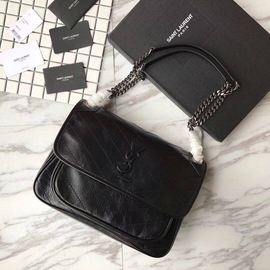 498894 NIKI MEDIUM IN VINTAGE LEATHER, YSL Saint Laurent