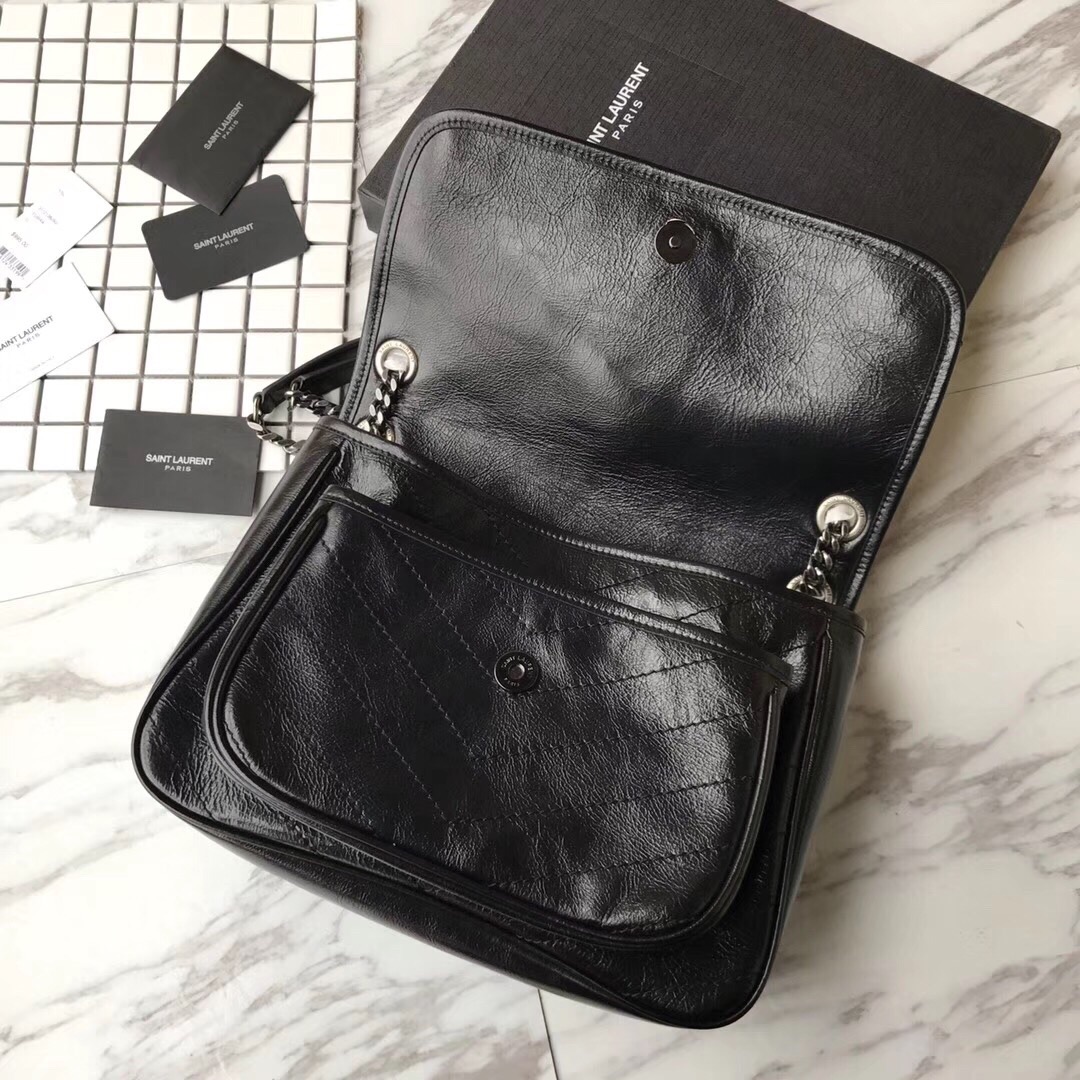 498894 NIKI MEDIUM IN VINTAGE LEATHER, YSL Saint Laurent