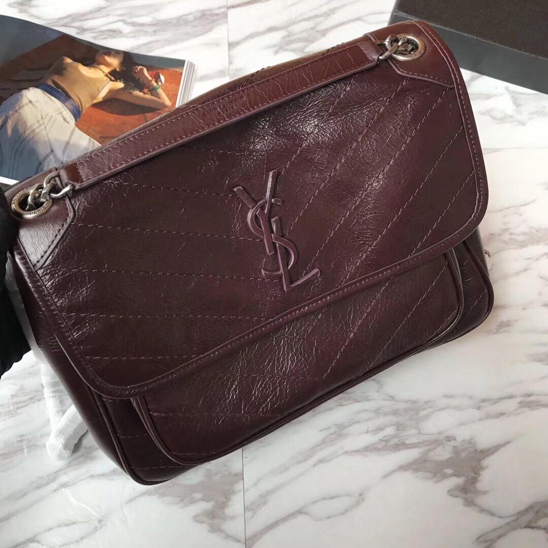 498894 NIKI MEDIUM IN VINTAGE LEATHER, YSL Saint Laurent