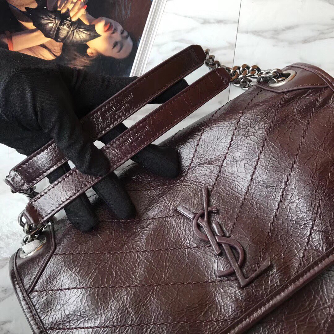 498894 NIKI MEDIUM IN VINTAGE LEATHER, YSL Saint Laurent