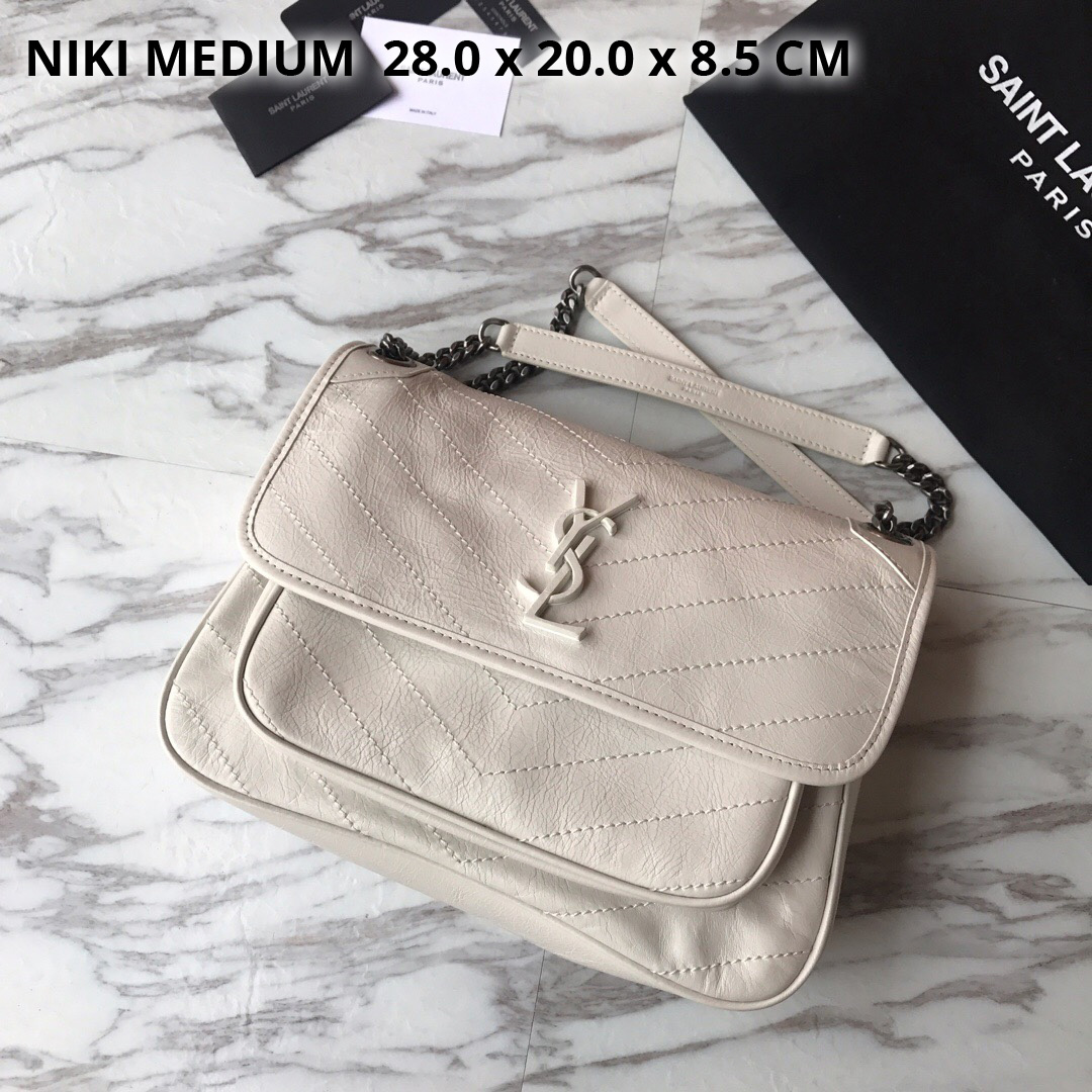 498894 NIKI MEDIUM IN VINTAGE LEATHER, YSL Saint Laurent