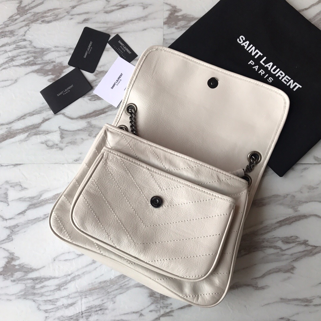 498894 NIKI MEDIUM IN VINTAGE LEATHER, YSL Saint Laurent