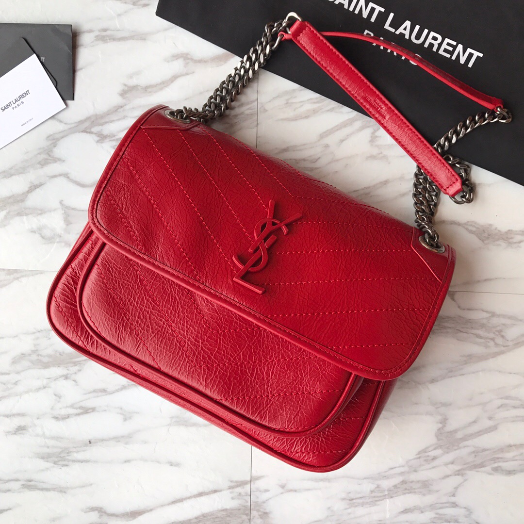 498894 NIKI MEDIUM IN VINTAGE LEATHER, YSL Saint Laurent