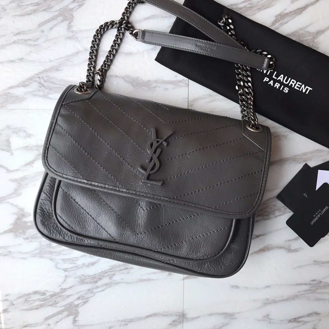 498894 NIKI MEDIUM IN VINTAGE LEATHER, YSL Saint Laurent